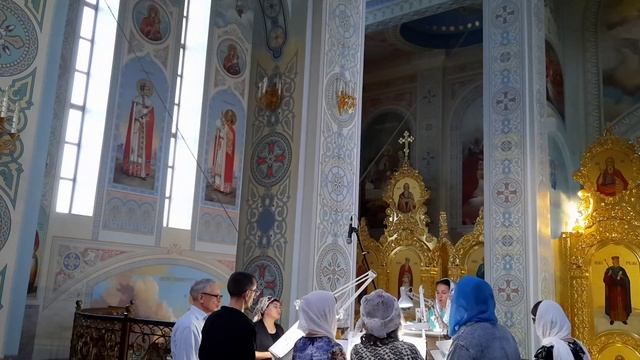 Стихиры на стиховне праздника Рождества Богородицы. Регент Екатерина Артюхова. смотреть онлайн