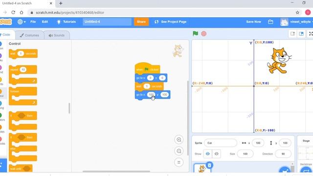 Sprite wants to draw (Scratch Programming, Class 2) смотреть онлайн