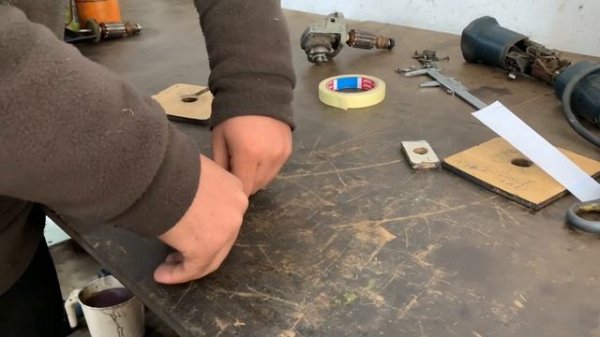 Bosch gws 8-115 jet stone stator cushion winding repair