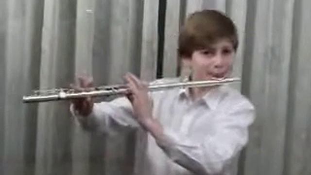 Флейта Этюд Попп (Веня Лаксаев, 12 лет) смотреть онлайн