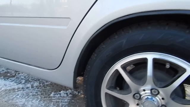 Лада Калина. Самый большой диаметр колеса.