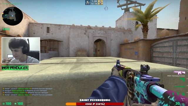 СТРИМ КС ГО ? 2х2 С ПОДПИСЧИКАМИ \?\ cs:go с вебкой ? не розыгрыш смотреть онлайн