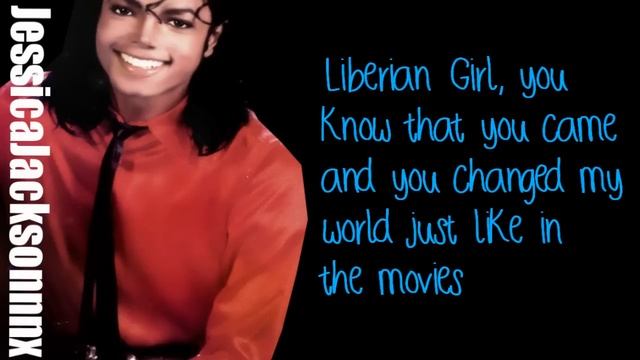 Michael Jackson-Liberian Girl Lyrics смотреть онлайн