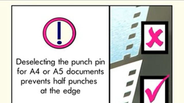 Renz SRW 360 Comfort HOW TO BIND A DOCUMENT