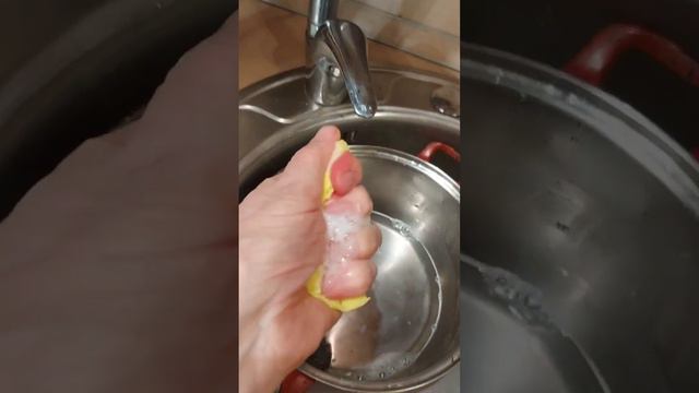 Экономично, экологично...можно мыть и фрукты