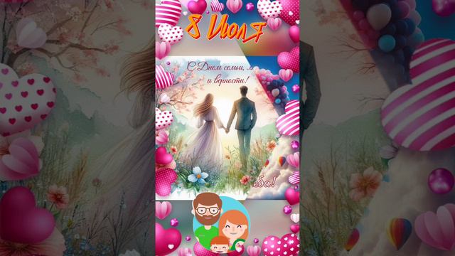 С днём семьи,любви и верности