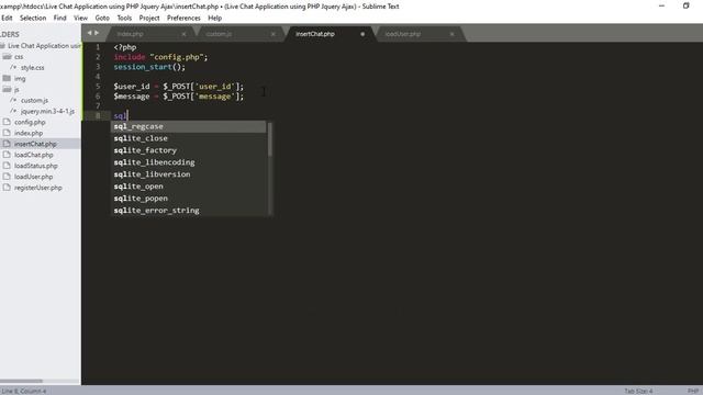 Live Chat Application using PHP Jquery Ajax - Insert Chat using Ajax смотреть онлайн