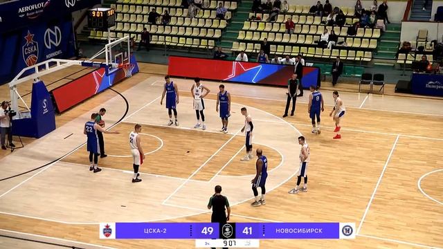 ЦСКА-2 (Москва) - Новосибирск (Новосибирск). Россия. Суперлига. Первый дивизион. Баскетбол смотреть онлайн