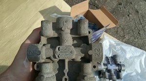 Замена четырехконтурного крана Ман ТГА