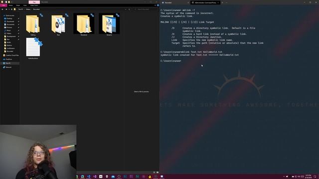 Using Command Prompt to Create a Symbolic Link on Windows смотреть онлайн