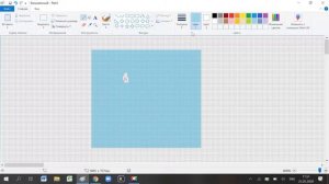 Создание рисунка по пикселям в Paint