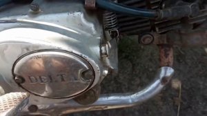 Delta - 50 Вот как стучит палец в шатуне.