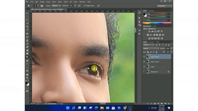 Smooth Skin Retouching in Photoshop Mixer Brush Tool Setting & Advance Color Grading With 1 Click смотреть онлайн