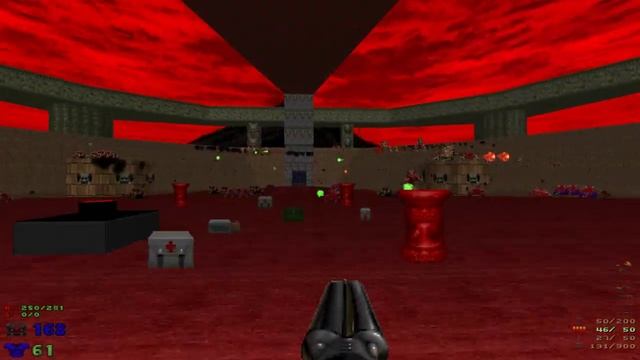 Doom 2: Urania - MAP26 Mephisto's Colisseum - UVMAX No Commentary смотреть онлайн