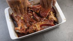 Супер маринад для стейка! Стейк в соево горчичном маринаде