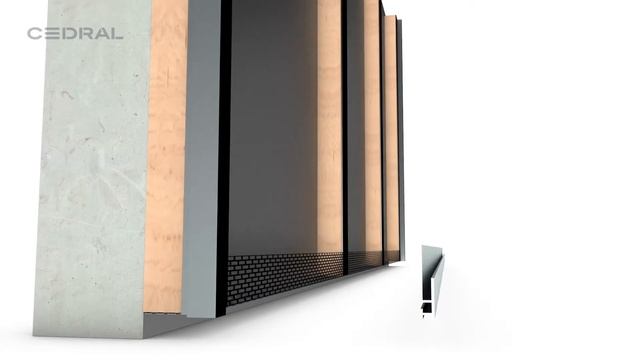 Installation des lames de façade Cedral Click смотреть онлайн