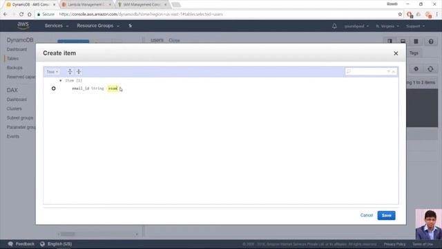 DynamoDB Triggers and stream data (AWS cloud) смотреть онлайн