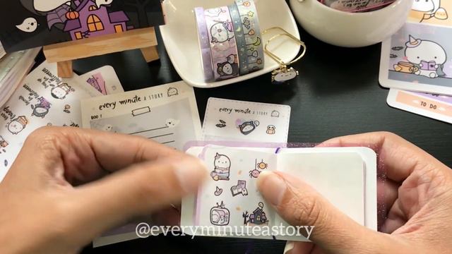 Spooky Halloween planner stickers | Sticker book смотреть онлайн