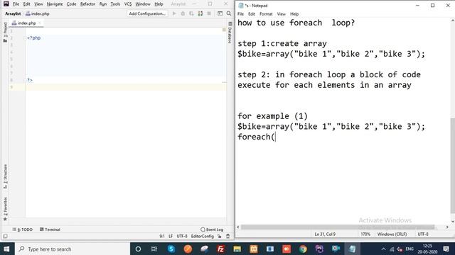 How to use foreach loop in php easy way to learn смотреть онлайн