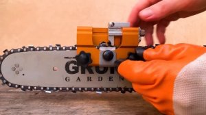 ?КАРМАННЫЙ СТАНОК для ТОЧЕНИЯ ПИЛЫ. Как быстро своими руками заточить цепь до заводской остроты!