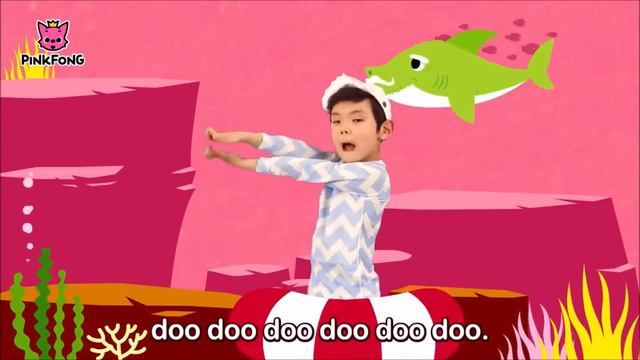 Baby Shark but every "shark" changes the effect and speed of the video. смотреть онлайн