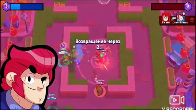 Озвучка персов в Brawl stars.James Banana смотреть онлайн