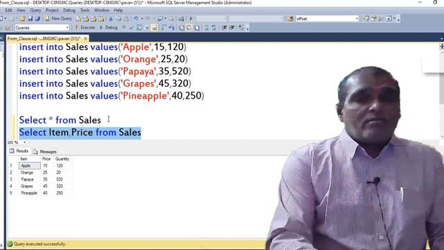 From Clause in SQL Server || SQL Basics || Create alias Table and Use from Clause 2 times смотреть онлайн