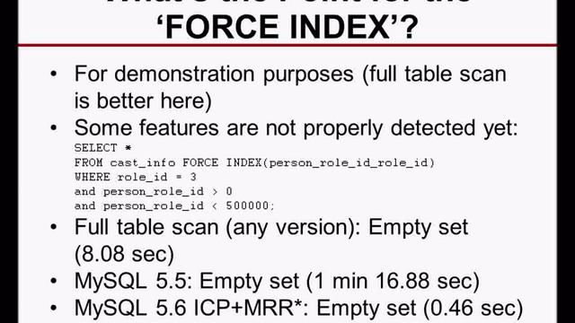 Learn How MySQL 5.6 Makes Query Optimization Easier смотреть онлайн