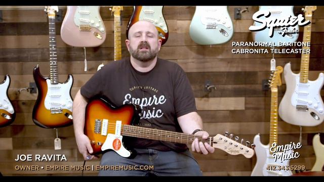 Squier Paranormal Baritone Telecaster (2021) - EMPIRE MUSIC смотреть онлайн