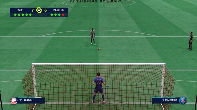 LOSC LILLE vs PSG [Penalty shootout] FIFA 22 смотреть онлайн