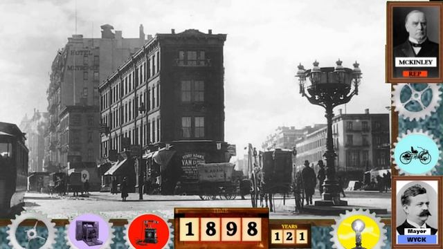 Times Square: A Journey Through Time (2019 to 1898) смотреть онлайн
