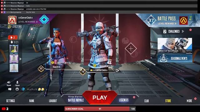 Rank Push with LD Shadow on Commentary | Apex Legends Mobile | 4 Finger Claw | 1080p 60FPS смотреть онлайн