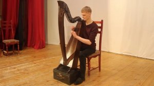 Видео урок игры на арфе от руководителя ансамбля народных инструментов "Простор"