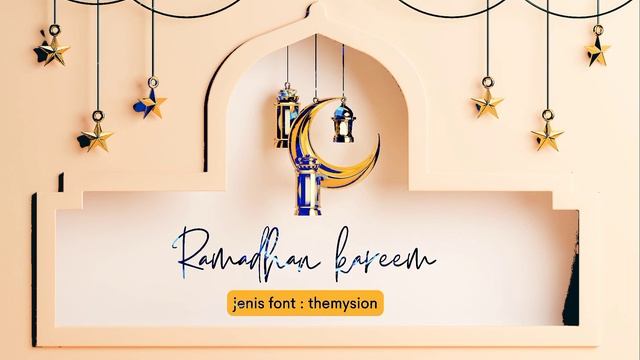 rekomendasi 10 font keren untuk ramadhan || canva смотреть онлайн
