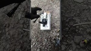 замена электропомпы 24в  (насос циркуляции охлаждающей жидкости) пжд-16 -01ст.