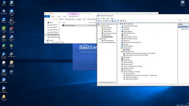 BST Dongle USB Key Driver Windows 8/10 64 bit Install and Download смотреть онлайн