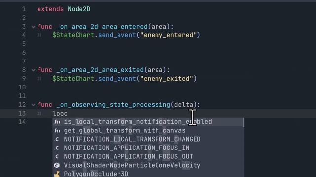State machines and state charts in Godot смотреть онлайн