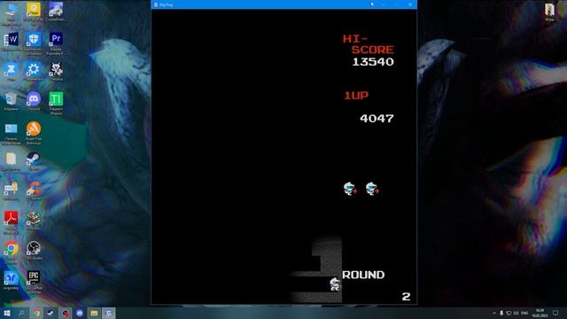 ИГРА СЛОМАЛА МОНИТОР! DIG DUG EXE.