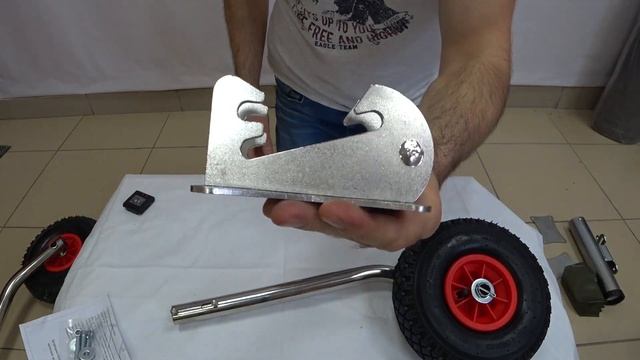 ? Офигенные быстросъемы для НДНД! Колеса для лодки смотреть онлайн