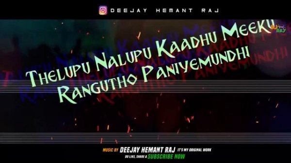 Oo Antava..Oo Oo Antava (REMIX) DeeJay Hemant Raj | Pushpa Songs | Allu Arjun, Rashmika | DSP