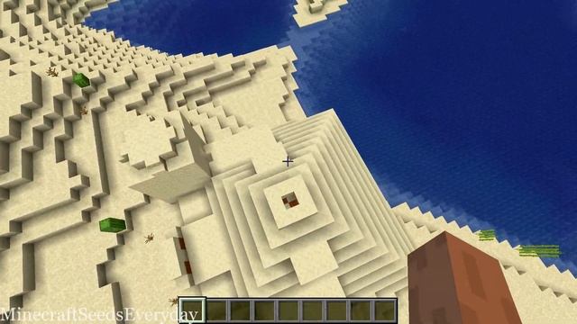 Minecraft 1.15.2 Seed 343: Stronghold under desert temple (end portal has 3 eyes) [JAVA] смотреть онлайн