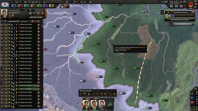 Hearts of Iron IV : Argentina│Anexión de Brasil #4 смотреть онлайн