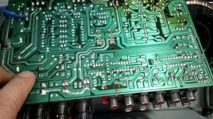 ремонт усилителя ,