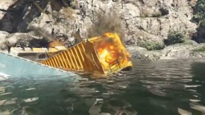 Grand Theft Auto V- Derailed Gameplay/Walktrough (FPS)(PS4)