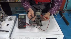 Двигатель стиральной машинки. Виды, диагностика, подключение.  Курс ремонт стиральных машин видео №