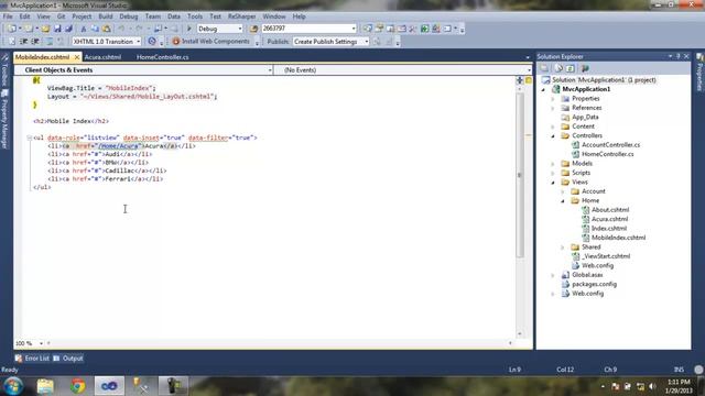 MVC 3 ASP.NET Jquery Ajax Call смотреть онлайн