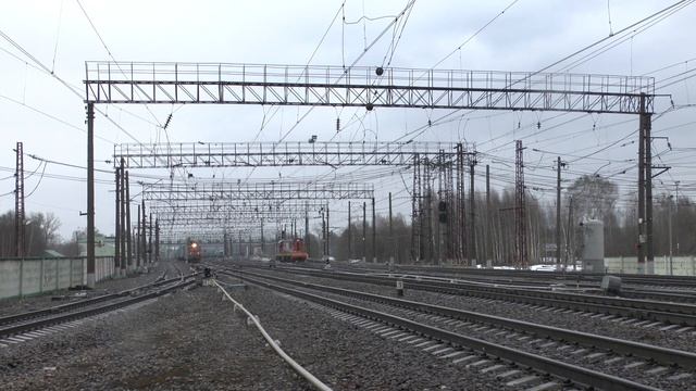 15 новых ТЭМ18ДМ, ЭР2Р, Поезда Казанского направления - 1 смотреть онлайн