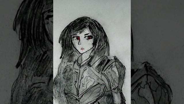 Девушка в доспехах. Как нарисовать!!! смотреть онлайн