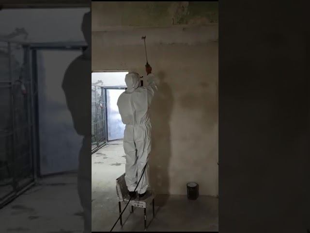 Покраска стен и потолка. В работе аппарат Yokiji 120 смотреть онлайн