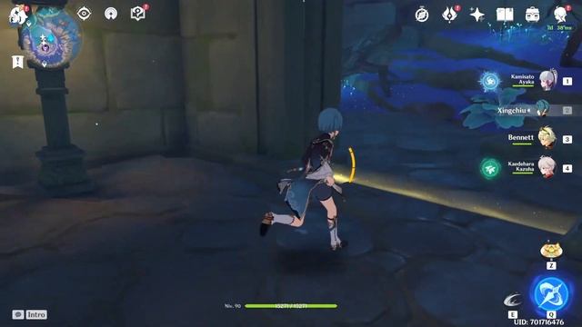 Amakumo Underwater Puzzle - Genshin Impact [Inazuma World Quests & Puzzles]